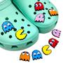 Imagem de Pins Bottons Jibbitz para Babuche Pac Man 5 unidades