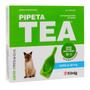 Imagem de Pipeta Tea 0,5 ml Antiparasitário Contra Pulgas para Gatos de até 4 Kg - König Kit Com 5