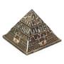 Imagem de Pirâmide Egípcia Porta Objetos Joia Desmontável com 2 Nichos