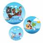 Imagem de Piratas Kit 2 Baleiros Com 6 Displays De Mesa