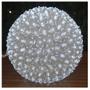 Imagem de Pisca Bola Globo Florido Natal 300 Leds Luz Branca 220V