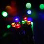 Imagem de Pisca Cordão 100 Lâmpadas 127v Led 8 Funções 10m Colorido Natal
