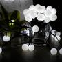 Imagem de Pisca Cordão Bolinha 100 Led Branco Natal 8 Metros Para aniversário Casamento Baladas - 601