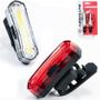 Imagem de Pisca Farol Bike Dianteiro E Traseiro Absolute Jy6055 C/ Usb