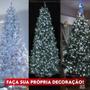 Imagem de Pisca Fio de Fada Luz 100 Leds Branco Enfeite Decoração Natal 8mts 127v