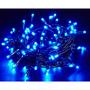 Imagem de Pisca Fio Verde 200 LEDs 8f 110V 15 Metros Azul