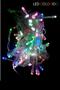 Imagem de Pisca LED Cordão 10m Natal 100 Leds 8 Funções 110v Fio Transparente  COR COLORIDO