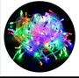 Imagem de Pisca LED Cordão 10m Natal 100 Leds 8 Funções 110v Fio Transparente  COR COLORIDO