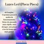 Imagem de Pisca Luz Natal Cordão 9m Arvore Cores Led Decoração 8 Modos