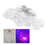 Imagem de Pisca Pisca 12 Bolas Natal Super Led 3 Metros Natalino Controle 8 Modos Iluminaçao Arvore de Natal Decoraçao Casa Porta Janela Varanda Jardim Quintal