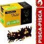 Imagem de Pisca Pisca Arroz com 100 Leds 8F - Fio Verde 127V