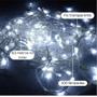 Imagem de Pisca Pisca Branco 220v Led 100 Lâmpadas 8 funções 9 Metros