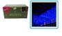 Imagem de Pisca Pisca Cascata Decorativa 200 Lâmpadas Led Cor Azul com 3,8 MT - 220v