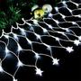 Imagem de Pisca Pisca Cascata Estrela De Natal 120 Lampadas 8 Funçoes (JA80504) - Rio Master