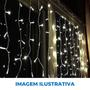 Imagem de Pisca Pisca Cascata Led 240 lâmpadas c/ Extensor 8 mts 8 combinações de pisca
