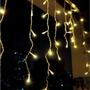 Imagem de Pisca Pisca Cascata LED Branco Quente 200 Lâmpadas 8 Funções - Master Christmas