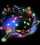 Imagem de Pisca Pisca Cordão De 100 LEDs Colorido 10 Metros 127v Decoração Para Natal Luz Forte - Global