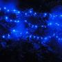 Imagem de Pisca Pisca Cordão de Led Natal Azul 100 LEDs 8 Funções 110 Volts Fio Transparente