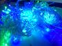 Imagem de Pisca pisca de led  Natal - 8 METROS - 100 led 110v - COLORIDO -FIO TRANSPARENTE