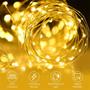 Pisca Pisca Fio de Fada Solar Led 200 Lâmpadas Colorida 20m Decoração Enfeite Jardim Luzes de Natal - VEDO Imagem de Pisca Pisca Fio de Fada Solar Led 200 Lâmpadas Colorida 20m Decoração Enfeite Jardim Luzes de Natal