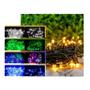 Imagem de Pisca Pisca Luz Led 100 Lampadas 8 Funções Natal 9 Metros Cores Variadas