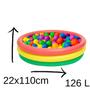 Imagem de Piscina 126 L + 100 Bolinhas +Bomba