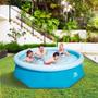 Imagem de Piscina 2700 Litros Inflavel 2,44mx66cm Portátil Redonda C/ Kit Reparo