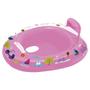 Imagem de Piscina 3000 Lts Mor + Capa e Forro + Bote Inflavel Rosa Kit