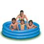 Imagem de Piscina azul cristal 581 litros 1,68m x 38cm intex 58446np