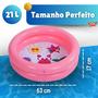 Imagem de Piscina Banheira Infantil Pequena Redonda Bebê Verão Criança Cor Azul