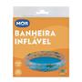 Piscina Banheira Inflável Infantil Redonda 180 Litros - Mor Imagem de Piscina Banheira Inflável Infantil Redonda 180 Litros - Mor