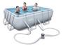 Imagem de Piscina Bestway 4070 Litros Retangular com Bomba Filtro 220v