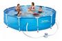 Imagem de Piscina Bestway 6473 Litros Standard com Bomba Filtro 3785 LH 110v Capa e Forro Kit de Limpeza