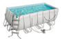 Imagem de Piscina Bestway 8124 Litros Retangular com Escada e Bomba Filtro 110v 56458