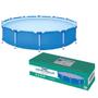 Imagem de Piscina Circular Resistente Mor 7.000 Litros Cor Azul 3,66m