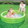 Imagem de Piscina Com Bolinhas Infantil 130 Litros Rosa Azul Verde Herois Criança Bebe Menina Menino Com Inflador