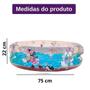 Imagem de Piscina Com Bolinhas Infantil 70 Litros Minnie Rosa Menina Bebe Banheira m70 Inflador