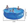 Imagem de Piscina com borda estruturada 5.200l - importway