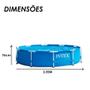 Imagem de Piscina de armacao metal 4485l 3,05m x 76cm intex 28200np