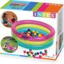 Imagem de Piscina de Bolinha Multi-color Intex 86x25 Cm c/ 50 Bolinhas