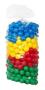 Imagem de Piscina de Bolinhas 1,00m Quadrada + 500 Bolinhas Coloridas + Escorregador Médio