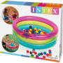 Imagem de Piscina de Bolinhas Inflável Infantil Intex Com 50 Bolinhas