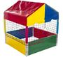 Imagem de Piscina de Bolinhas Quadrada 1,00m Casinha Barraquinha Infantil Premium