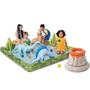 Imagem de Piscina Dinossauros Infláveis Com Difusor E Bolas Intex 410L