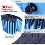 Imagem de Piscina Dobrável Jasonwell para Cães e Animais de Estimação - 48cm - Azul