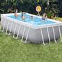 Imagem de Piscina Estrutural Retangular 10.874 Litros Completa - Intex