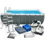 Imagem de Piscina Estrutural Retangular 17.203 Litros Ultra XTR 220v Completa - Intex