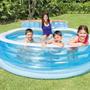 Imagem de Piscina Familiar Inflável Lounge Com Assento 590 Litros  Intex