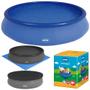Imagem de Piscina Grande Redonda Mor Inflavel 12.000l com Capa e Forro Kit