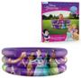 Imagem de Piscina Infantil 100 Litros 86x20cm Princesas Disney Roxa- Etitoys